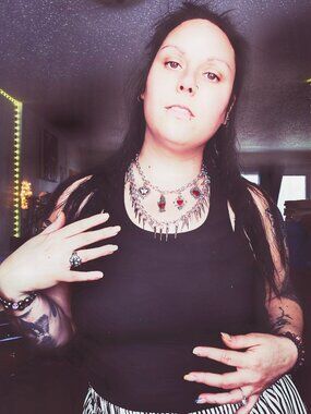 Protected Heart & Growth- Avant-Garde Metal Chain Layered Statement Necklace